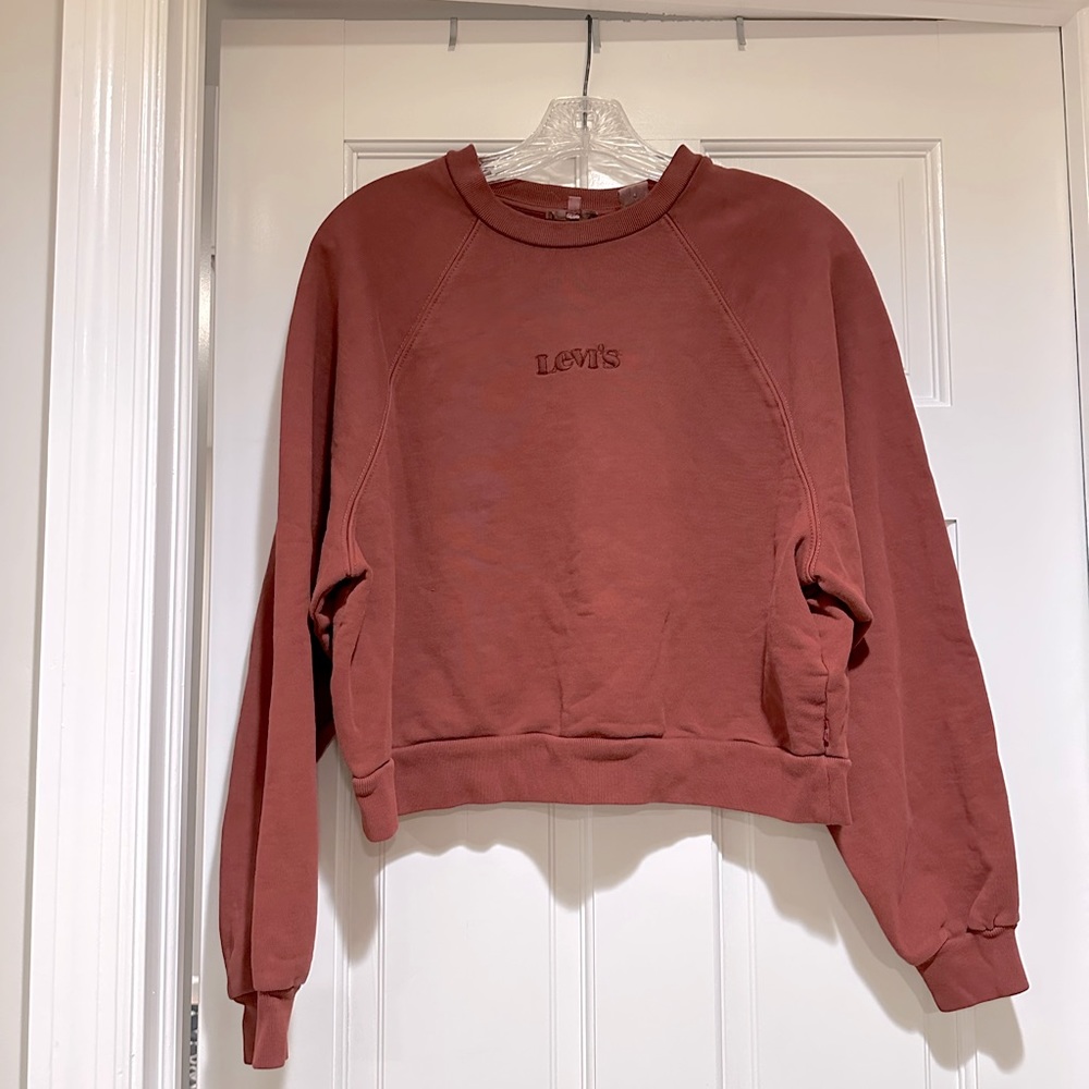 Levi’s Cropped Sweatshirt
